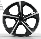 HJ0519-FORGED alloy wheel