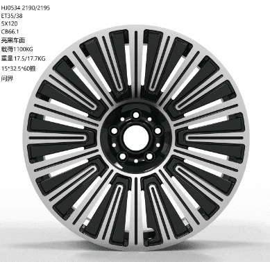 HJ0534-FORGED angle view