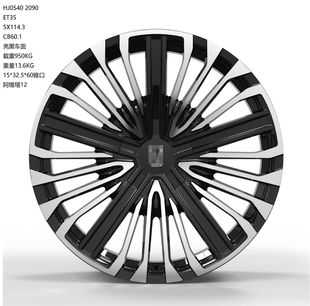 HJ0540-FORGED angle view