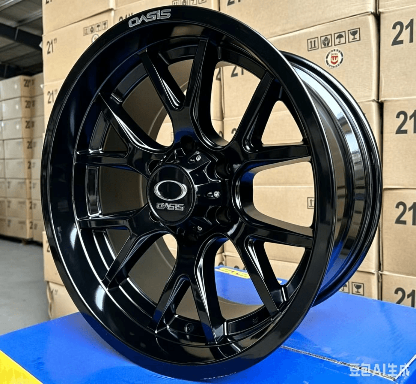 AS9910-206196-CAST alloy wheel