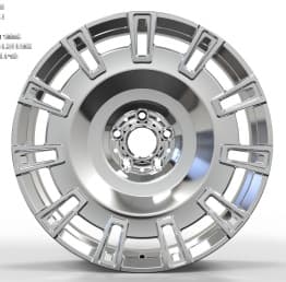 HJ0485-FORGED alloy wheel