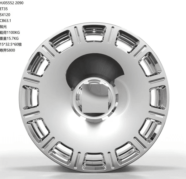 HJ0552-FORGED alloy wheel